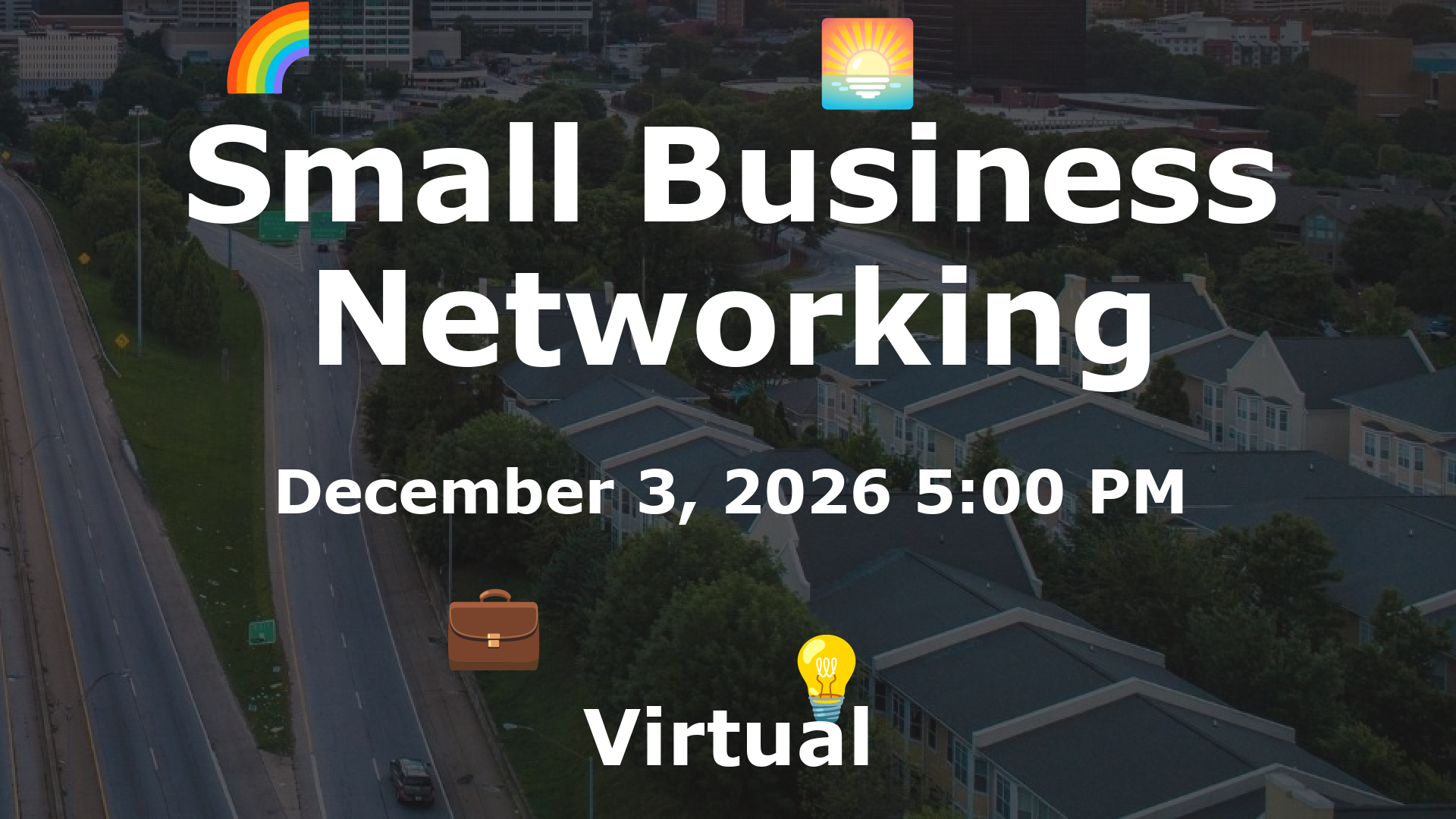 Small Business Networking event image